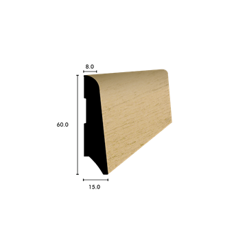 aquilex 5000 dropoard 60/15/8mm Eiche select